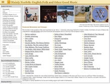 Tablet Screenshot of mainlynorfolk.info
